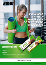 VEGAN PROTEIN WAFER BAR (WEIDER)