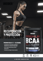 PREMIUM BCAA  8:1:1+GLUTAMINA (WEIDER)