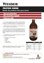 PROTEIN DRINK (WEIDER)
