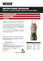 PROTEIN SHAKE (WEIDER)