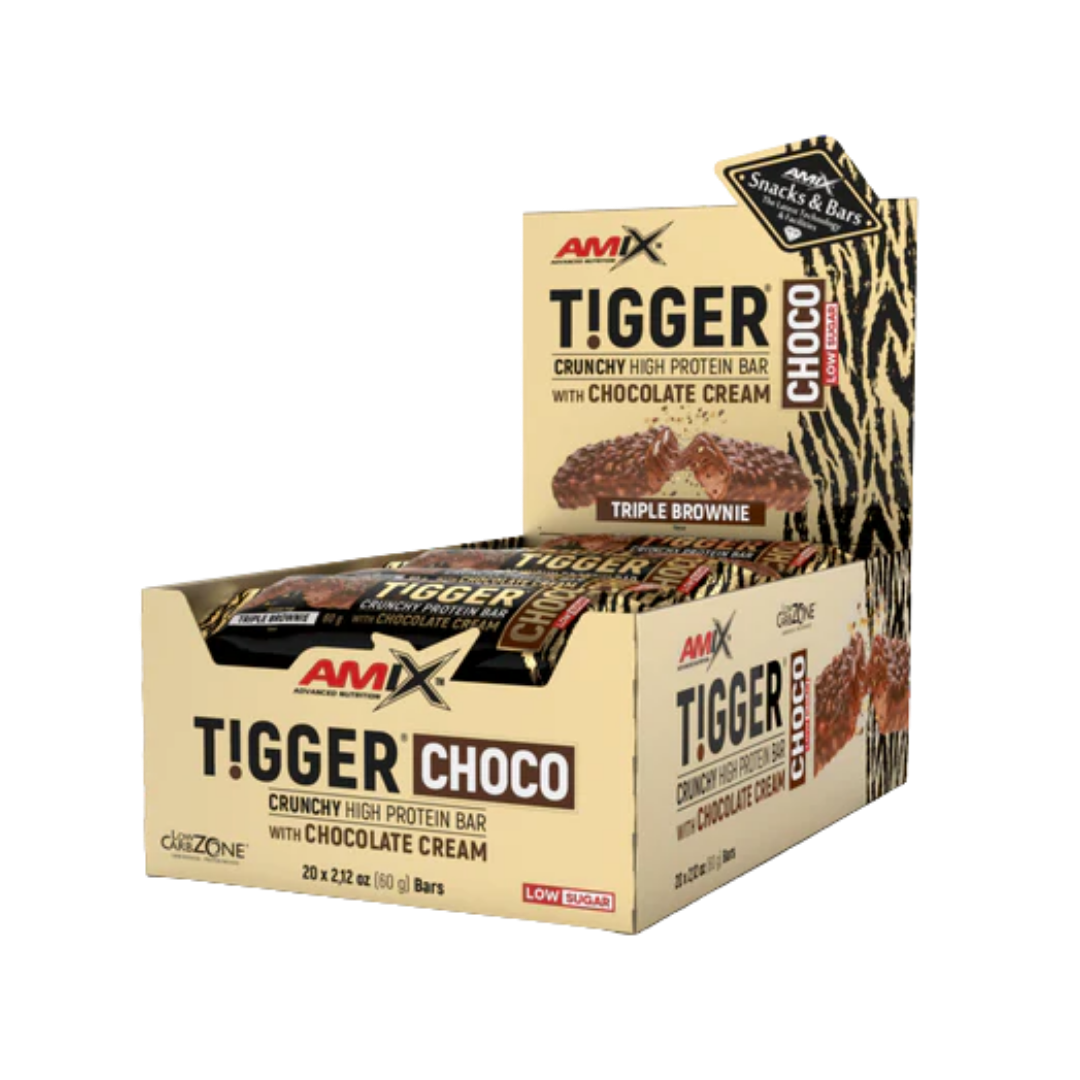 TIGGER CRUNCHY PROTEIN BAR (AMIX)